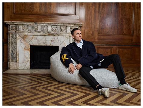 raf simons interview dior